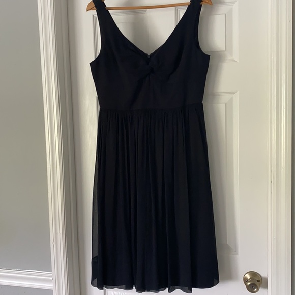 J. Crew 100% silk chiffon twist front tank dress - Picture 8 of 11